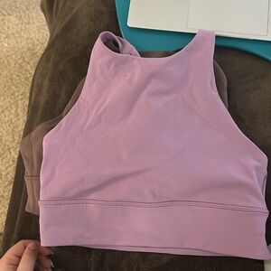 Lululemon Energy Bra High Neck Long Line Tough Medium Support B–D Cup Jubilee 8